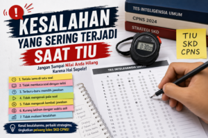 kesalahan yang sering terjadi saat TIU