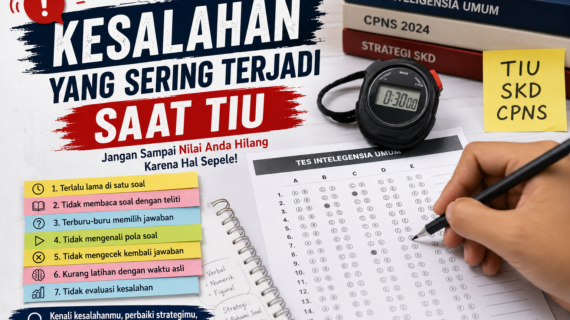 kesalahan yang sering terjadi saat TIU