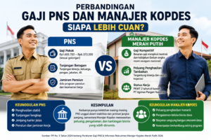 Gaji PNS vs Manajer Kopdes Merah Putih