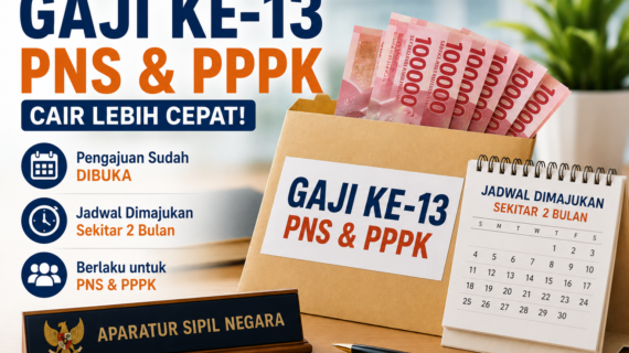 Gaji ke-13 PNS dan PPPK
