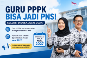 Guru PPPK Bisa Jadi PNS