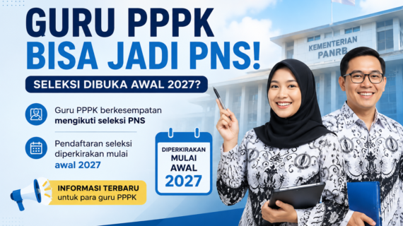Guru PPPK Bisa Jadi PNS